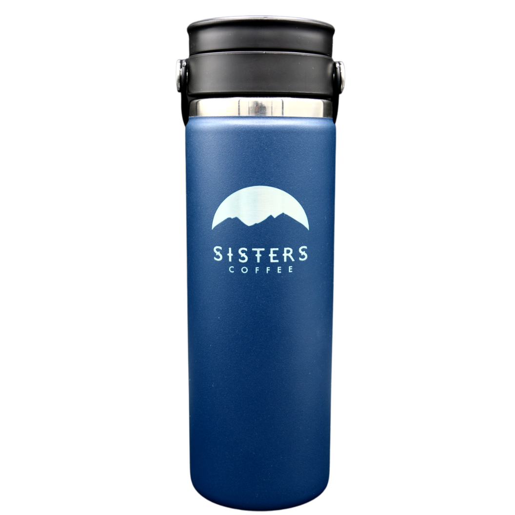 Hydro Flask Blue - Bring This Vacuum Insulated Travel Coffee
