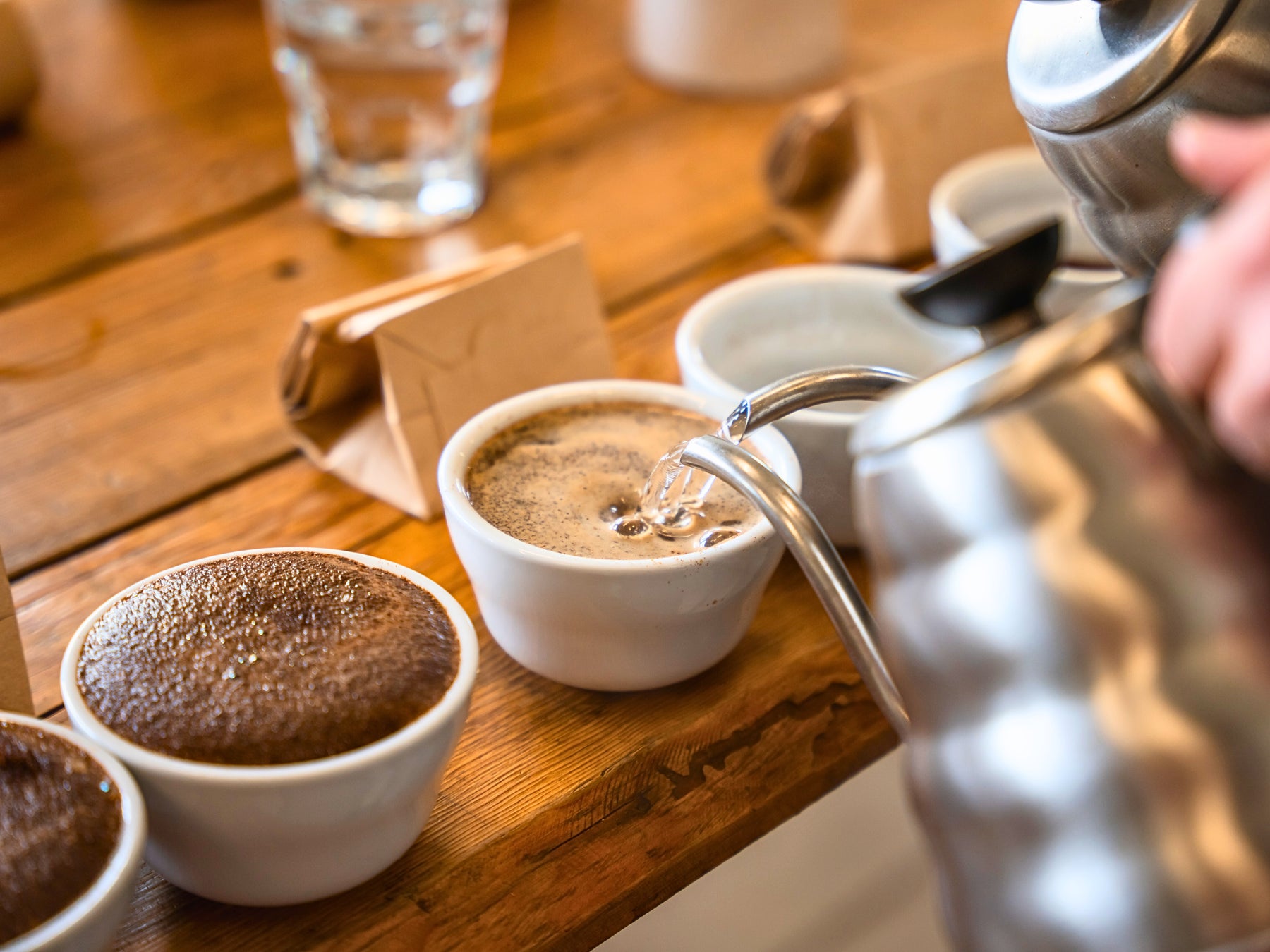 Peru Don Elmer Geisha Cupping + Brew Class in SISTERS – Sisters Coffee ...