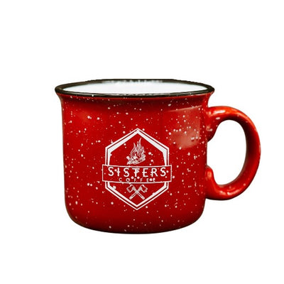 Campfire Ceramic Mug - Red
